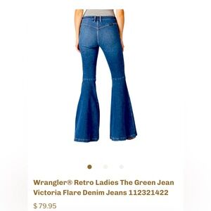 Wrangler Retro Bareback High Rise Flare Jeans